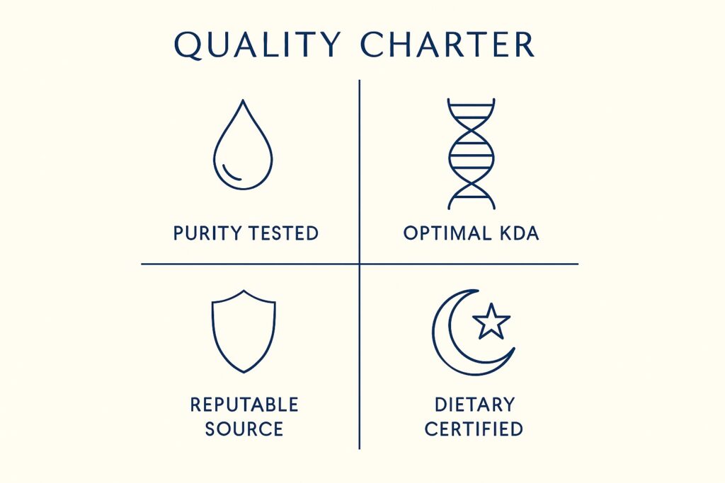 impotant metrics to choosing collagen