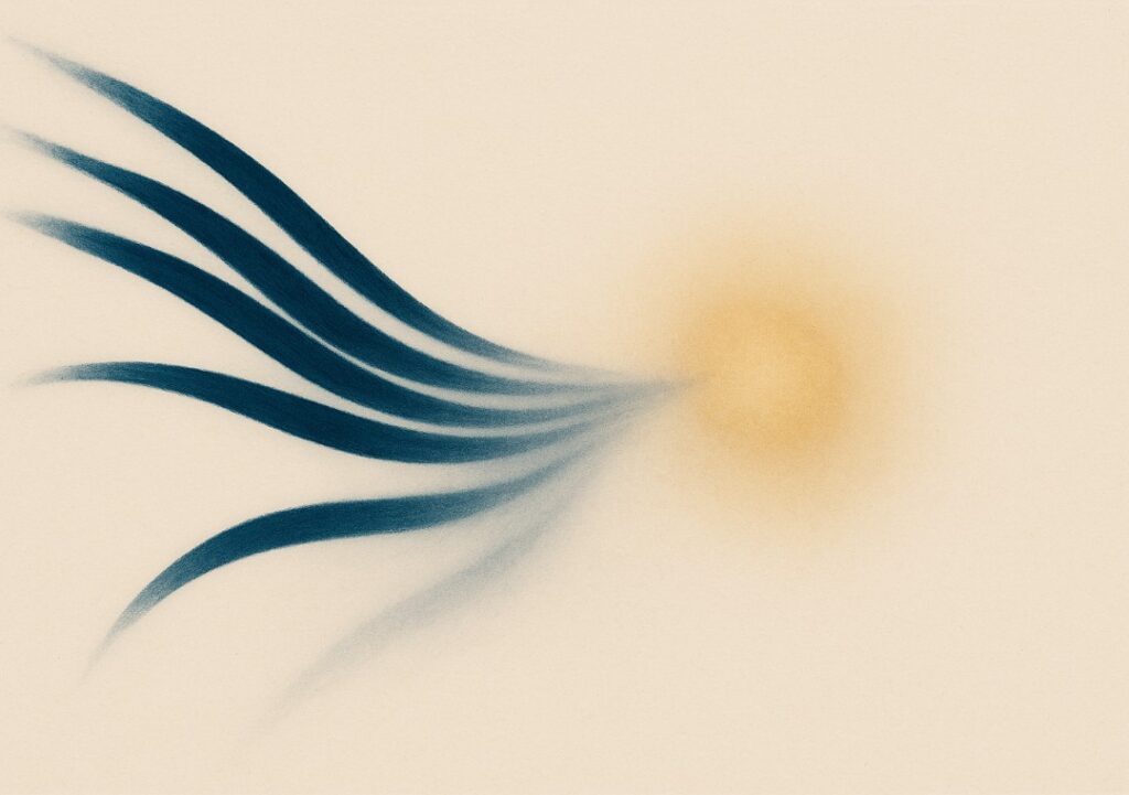 beautiful abstract art illustration of gut brain axis