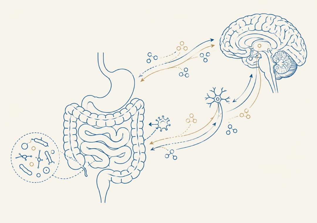 Representation of the gut brain axis