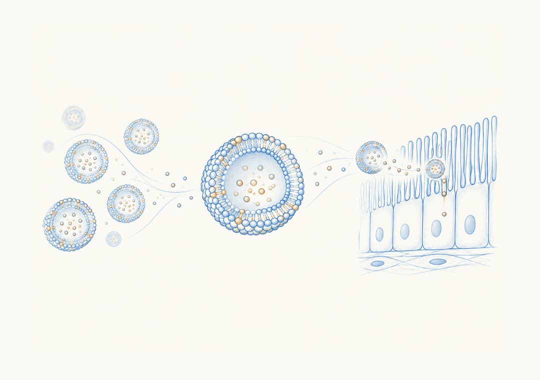 LIPOSOMAL supplement passing the gut lining